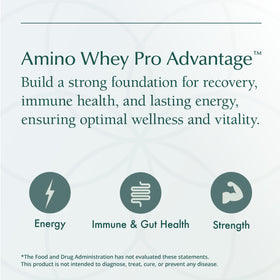 Natura Health Products Amino Whey Pro 508g mélange avec smoothie