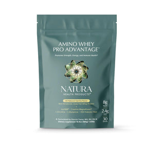 Natura Health Products Amino Whey Pro 508g vue de face