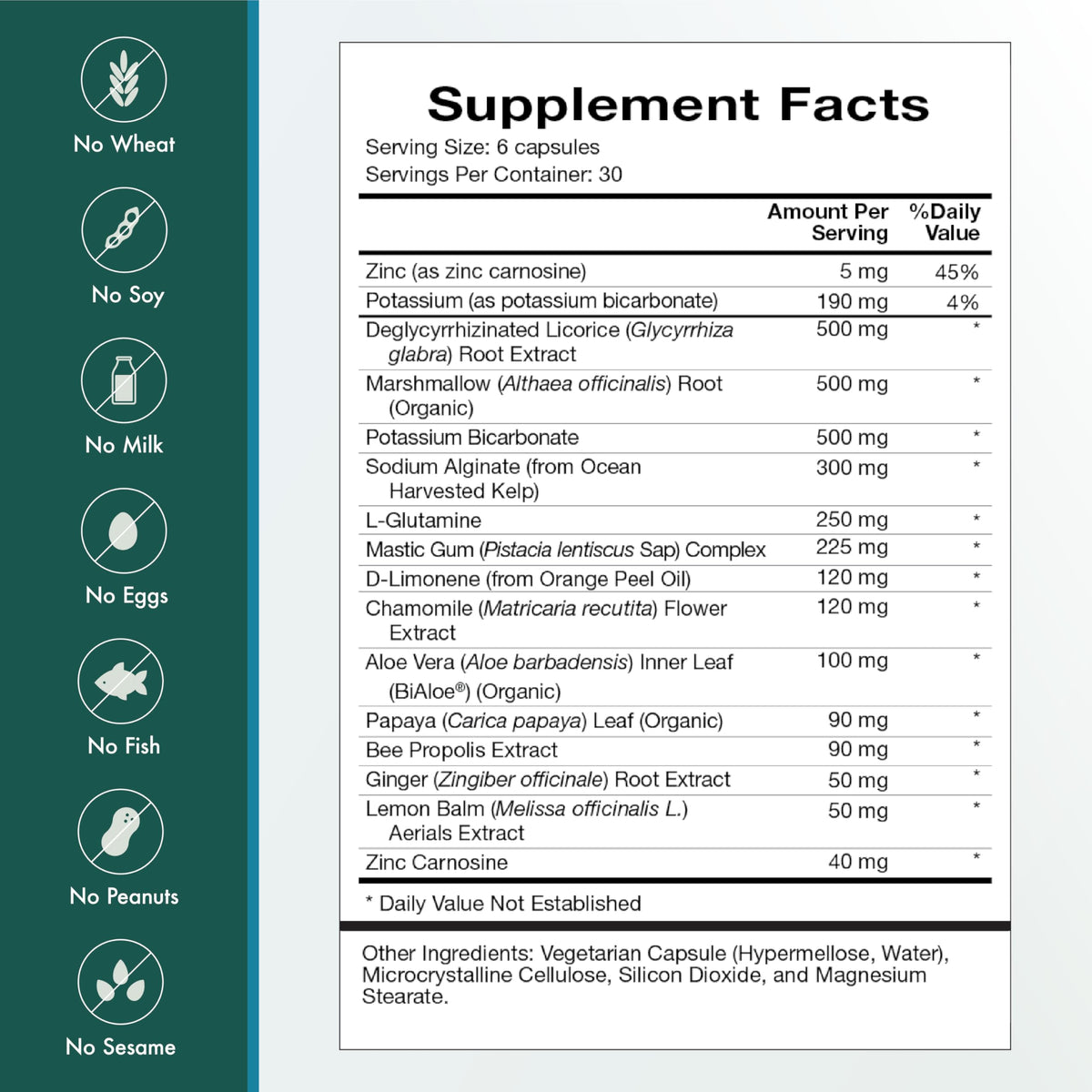 Natura Health Products Complément Alimentaire 180 Capsules sur fond blanc