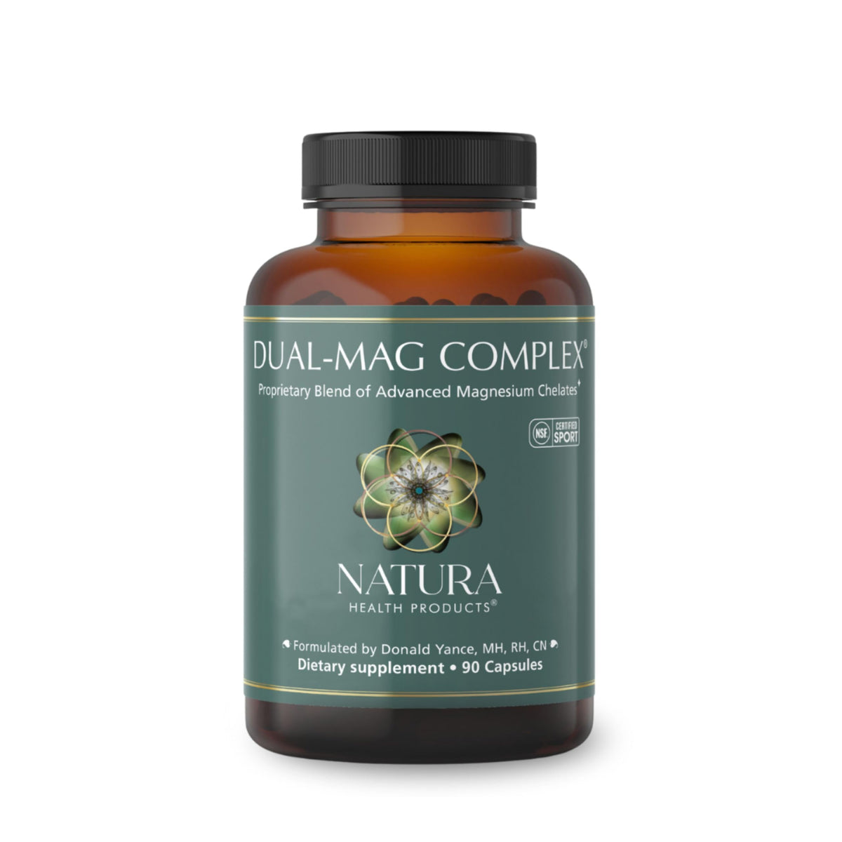 Natura Health Products Complexe Dual-Mag Magnésium Bisglycinate 90 Capsules vue de face