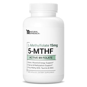 Natural Approach L-Méthylfolate 15mg boîte avant vue