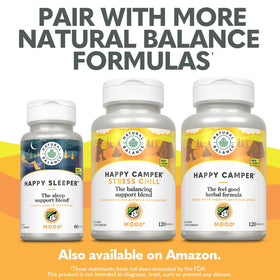 Natural Balance Happy Camper 120 VegCaps en ambiance naturelle