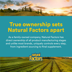 Natural Factors Acide Alpha-Lipoïque 600 mg côté capsules