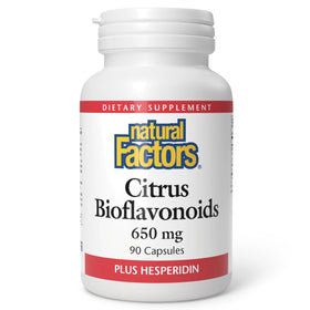 Natural Factors Bioflavonoïdes Agrumes 90 capsules vue avant