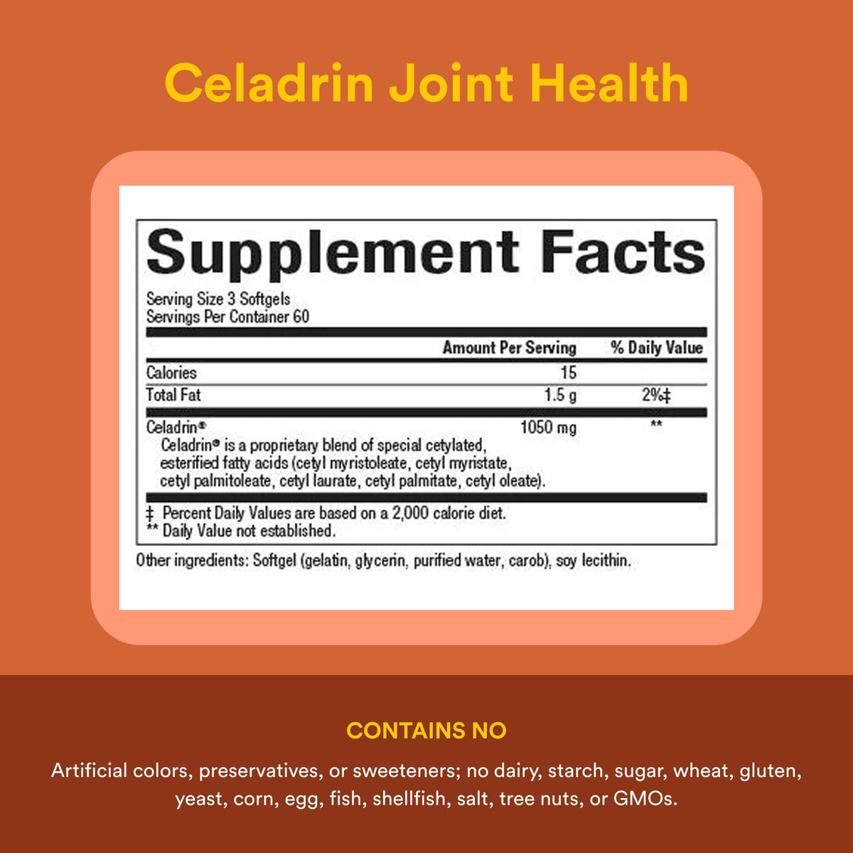 Natural Factors Celadrin gélules ouvertes montrant le contenu