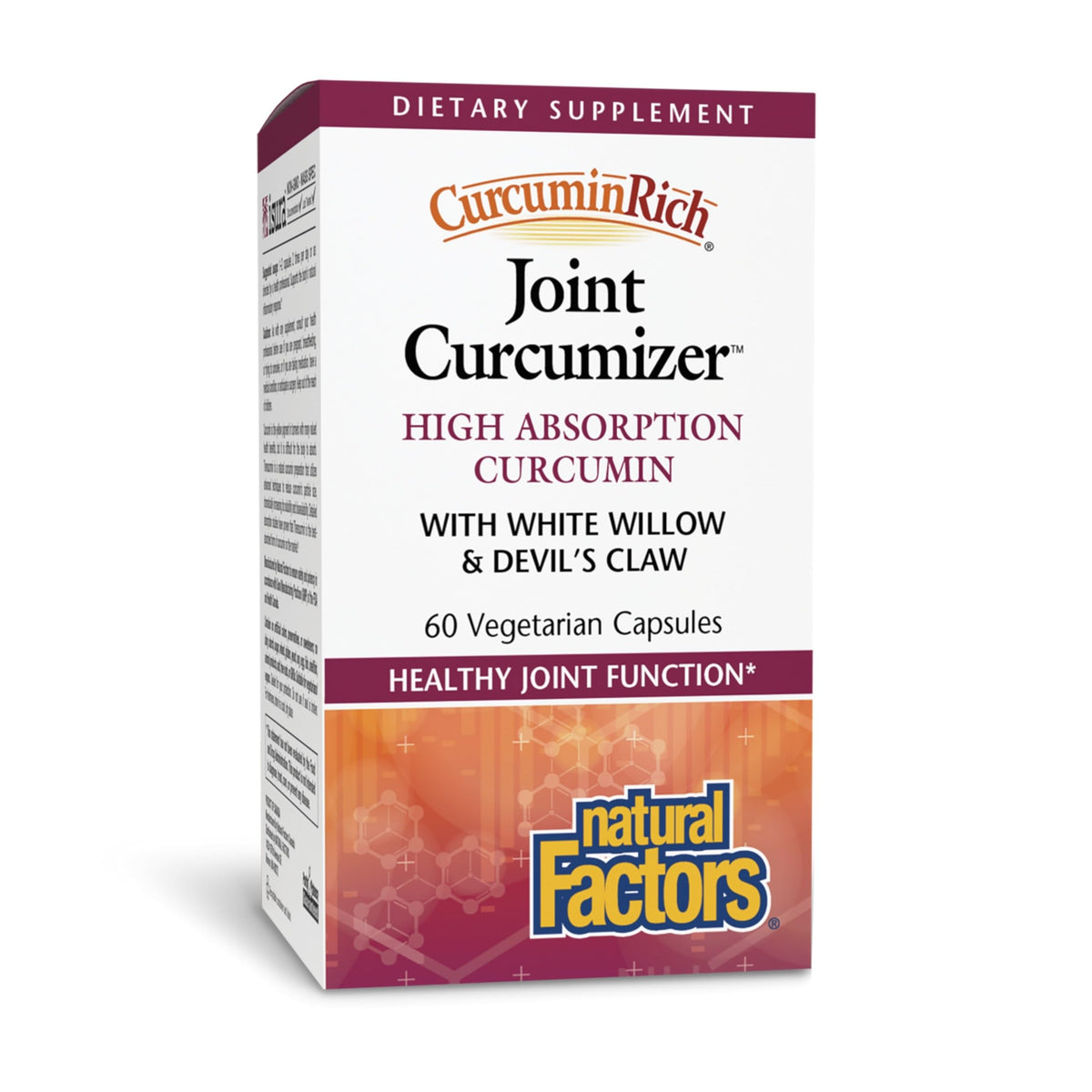 Natural Factors CurcuminRich Joint Curcumizer 60 Capsules, vue avant