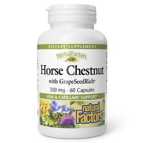 Natural Factors Horse Chestnut 60 capsules packaging front view