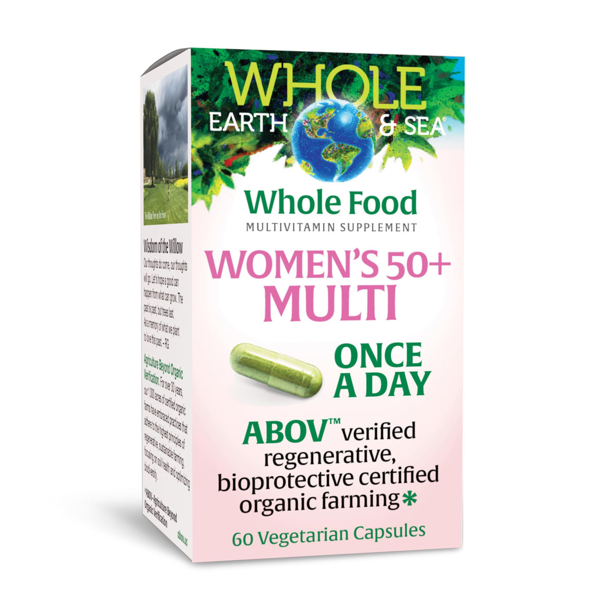 Natural Factors Multivitamine et Minéraux 50+ 60 Capsules Végétariennes vue de face
