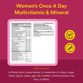 Natural Factors Multivitamines Femme 60 Capsules Végétariennes avec dosage