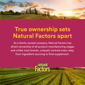 Natural Factors Multivitamines Femme 60 Capsules Végétariennes en milieu de vie