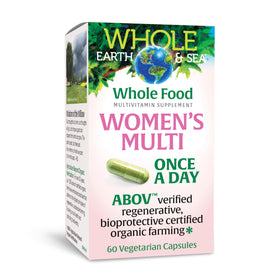 Natural Factors Multivitamines Femme 60 Capsules Végétariennes vue de face
