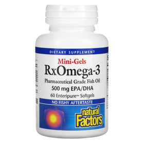 Natural Factors Omega-3 1 060 mg gélules vue avant