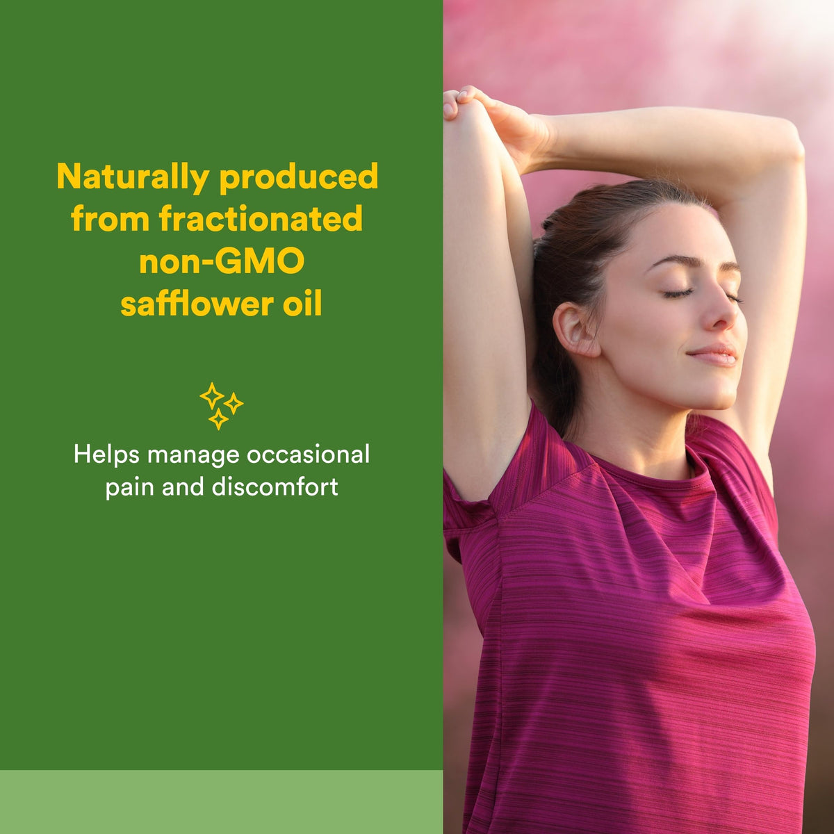 Natural Factors PEA400 90 capsules, étiquette détaillée