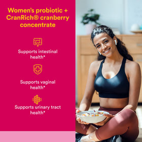Natural Factors Probiotique Femme - Détails de l'étiquette