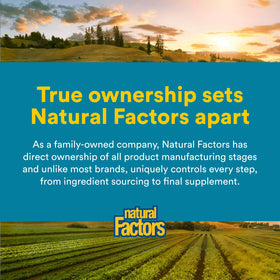 Natural Factors Probiotiques Ultimes 55 Milliards CFU affiché sur une table