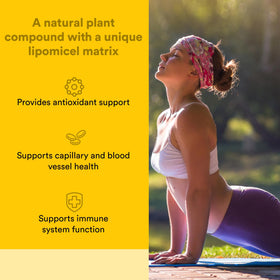 Natural Factors Quercetin LipoMicel Matrix 250 mg gélules arrière