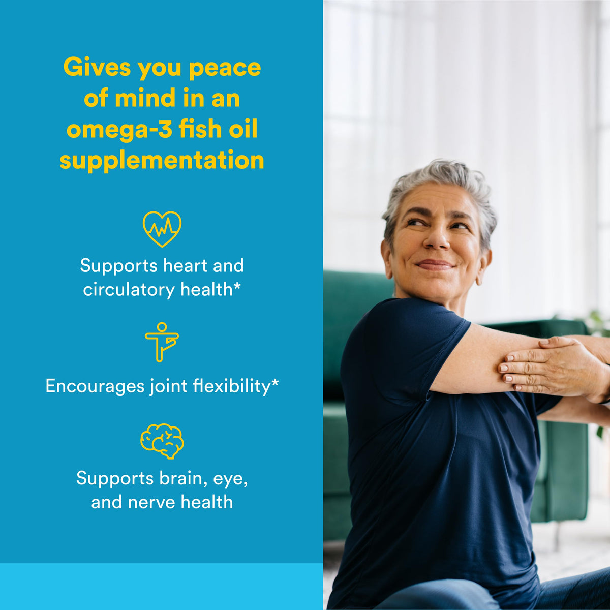 Natural Factors RxOmega-3 2150 mg huile de poisson, étiquette et informations nutritionnelles