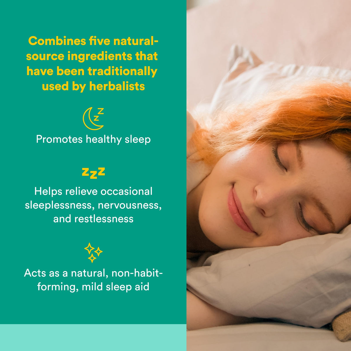 Natural Factors The Best-Sleep 90 capsules végétales emballage