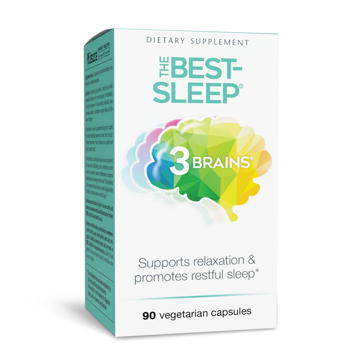 Natural Factors The Best-Sleep 90 capsules végétales vue de face