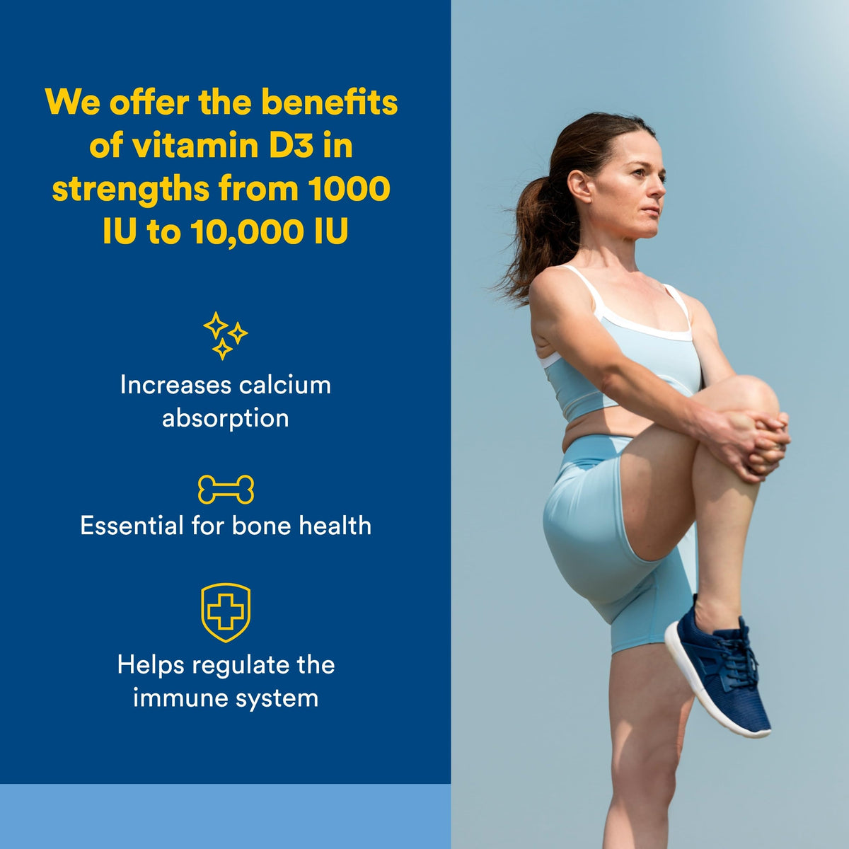 Natural Factors Vitamine D3 1000 UI, étiquette du produit