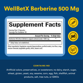 Natural Factors WellBetX Berberine packaging