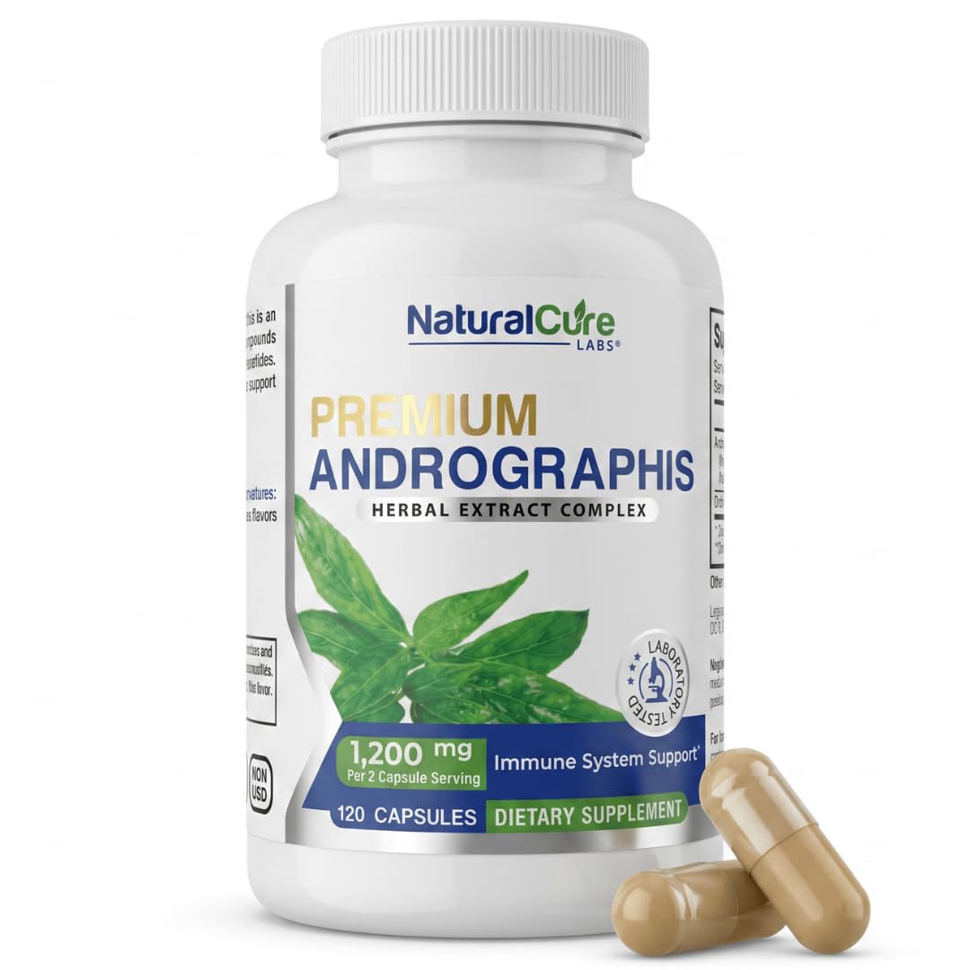 Natural Labs Andrographis Paniculata 120 capsules front view