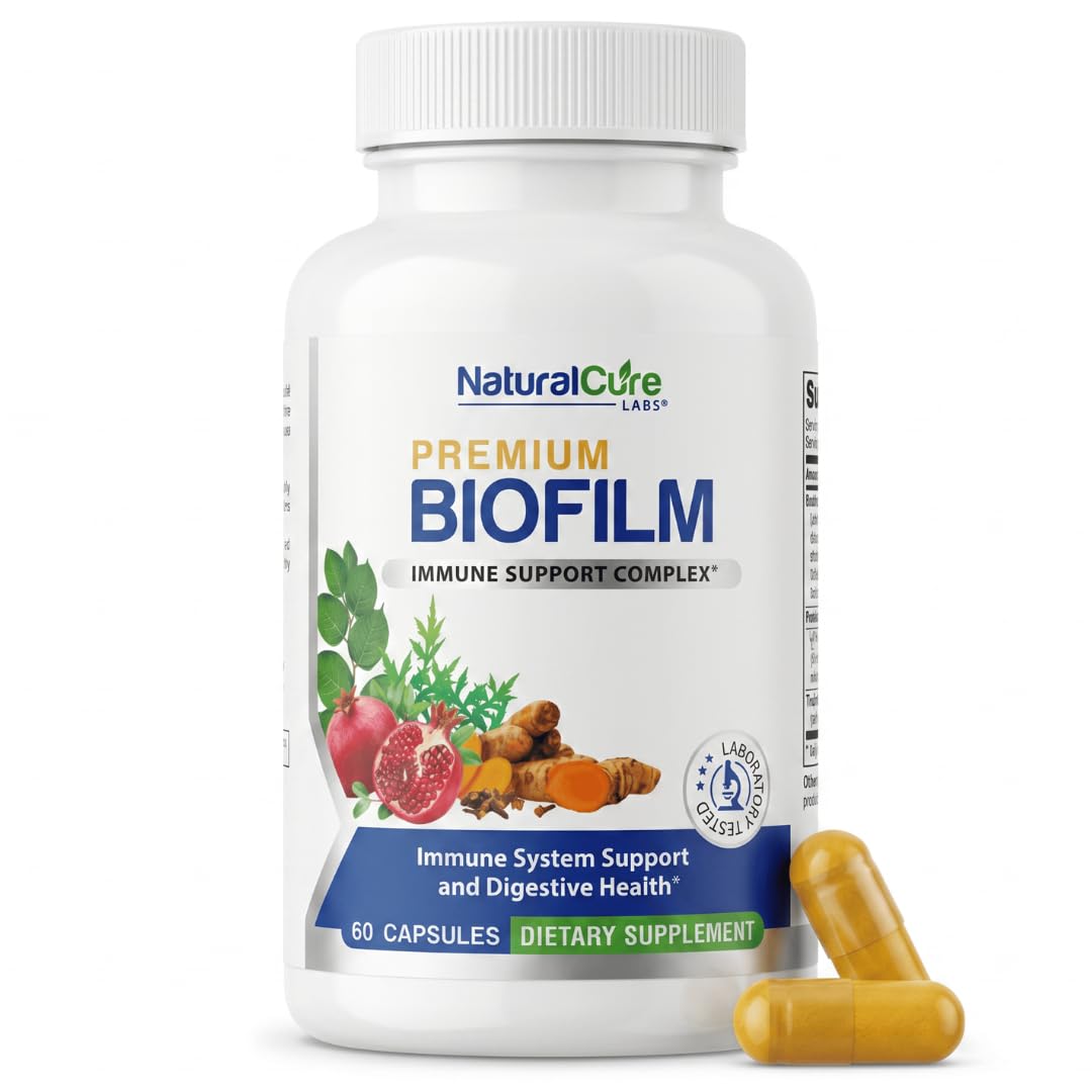 Natural Labs Biofilm Complex 60 capsules végétales, vue de face