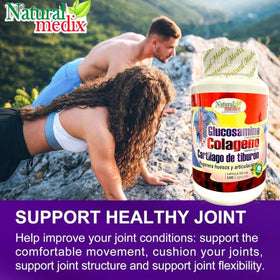 Natural medix Glucosamine Chondroitin Collagène Hydrolysé aperçu de la boîte