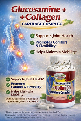 Natural medix Glucosamine Chondroitin Collagène Hydrolysé avec des ingrédients naturels