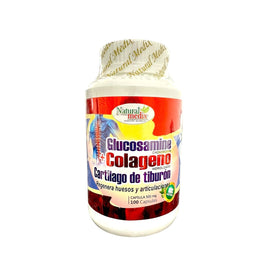 Natural medix Glucosamine Chondroitin Collagène Hydrolysé en emballage avant