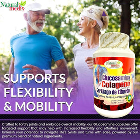 Natural medix Glucosamine Chondroitin Collagène Hydrolysé informations nutritionnelles