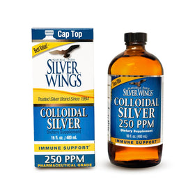 Natural Path Silver Wings Argent Colloïdal 250ppm 473ml vue avant
