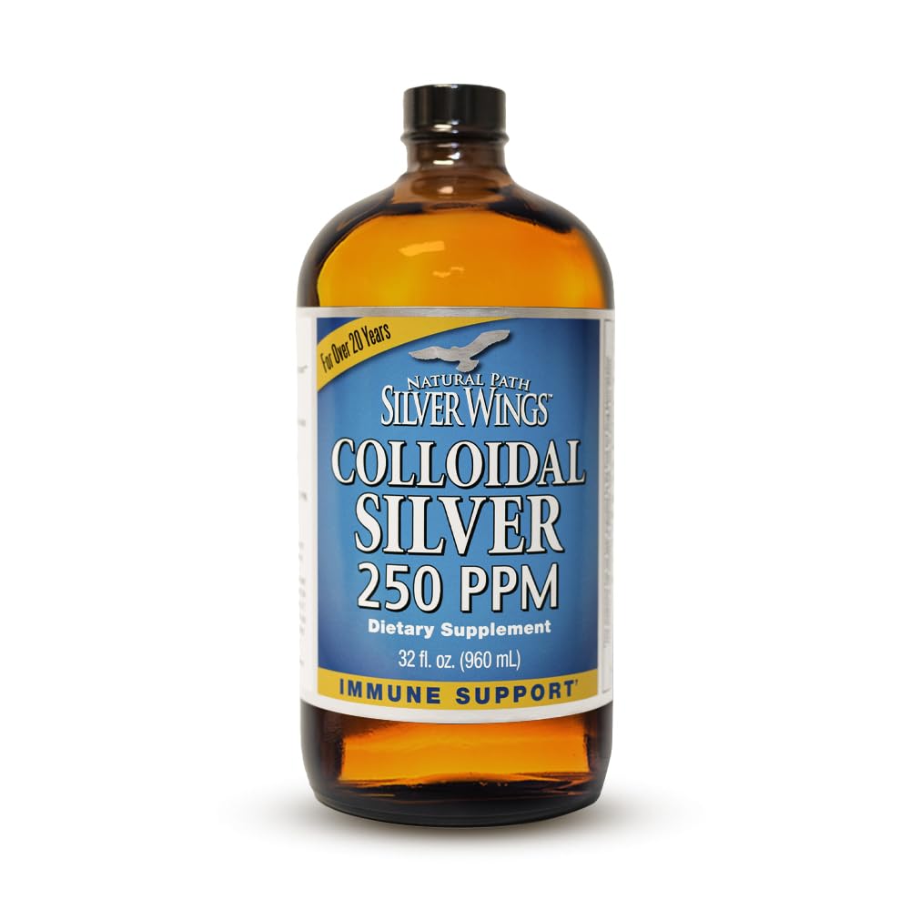 Natural Path Silver Wings Argent Colloïdal 250ppm bouteille avant