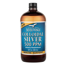Natural Path Silver Wings Argent Colloïdal 500ppm flacon de 32 fl oz