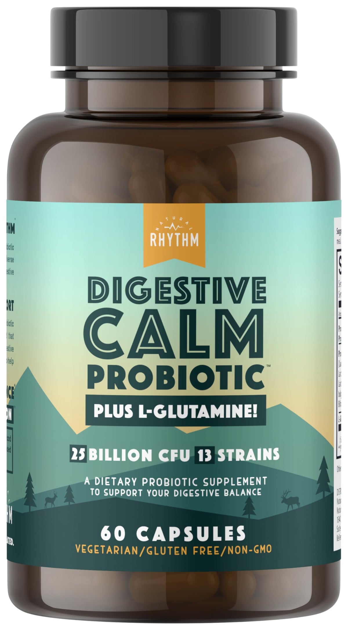 Natural Rhythm Complément Alimentaire Probiotique 60 Capsules vue de face