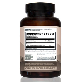 Natural Rhythm Magnésium Taurate 750mg 120 Capsules - prise de capsules