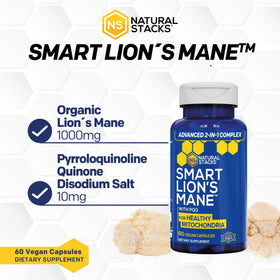 NATURAL STACKS Lion's Mane 1000mg packaging
