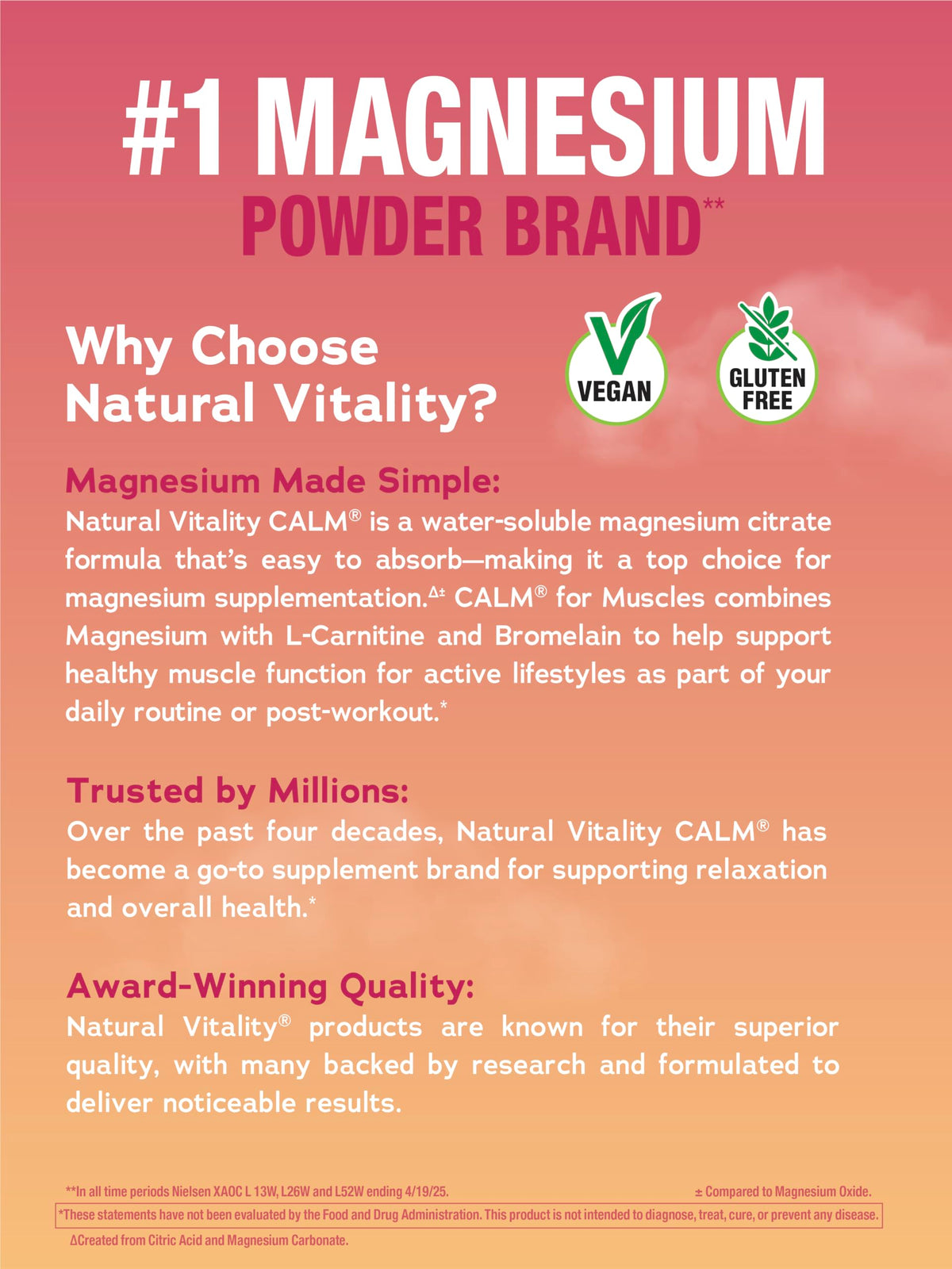 Natural Vitality Calm Muscles Poudre 222g saveur pastèque en situation de consommation