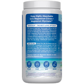 Natural Vitality Calm Poudre de Magnésium 540g, emballage