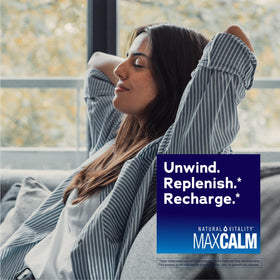 Natural Vitality MAXCALM Chews - Bonbons au goût de raisin acidulé