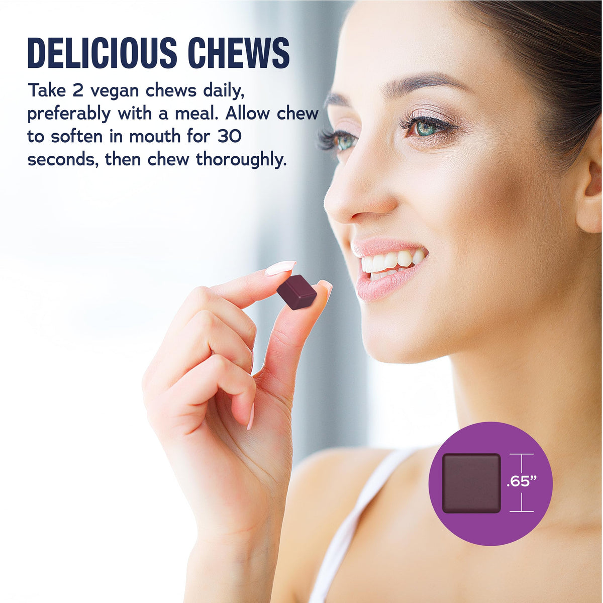Natural Vitality MAXCALM Chews - Détails des ingrédients