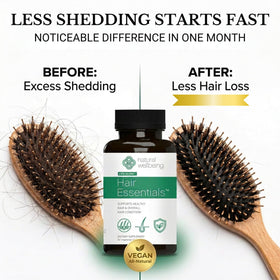 Natural Wellbeing Hair Essentials avec ingrédients naturels