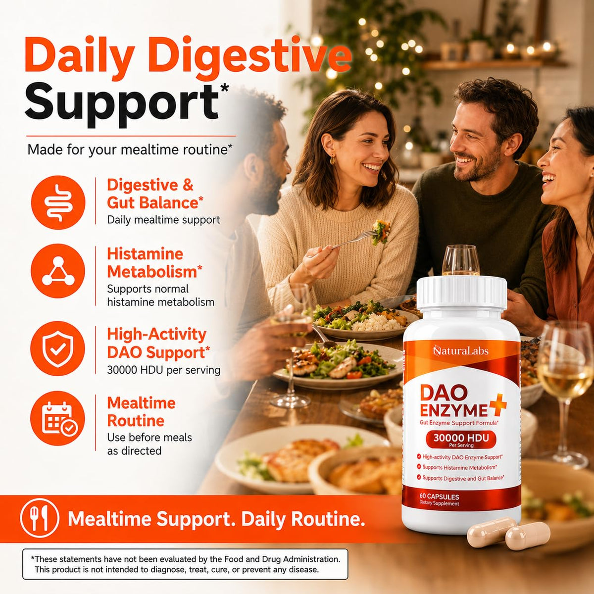 NATURALABS Histamine Blocker 30 000 HDU boîte latérale