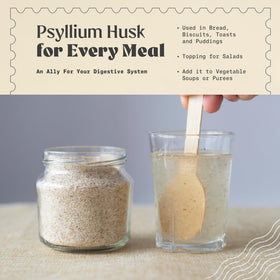 NaturaleBio Psyllium Bio 340g en contexte de cuisine