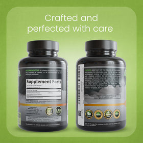NaturaLife Labs Charbon Actif 1200 mg capsules ouvertes