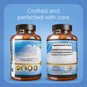 NaturaLife Labs N-Acetyl-L-Cysteine vegan capsules in hand