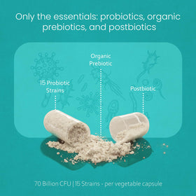 NaturaLife Labs Probiotiques 70 Milliards CFU avec étiquette