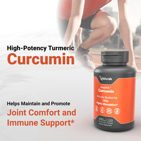 Naturalis Curcumin 500mg contenant ouvert
