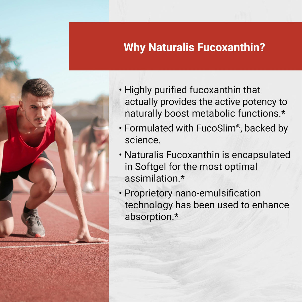 Naturalis Fucoxanthin 4mg gélules souples avec une cuillère dosette