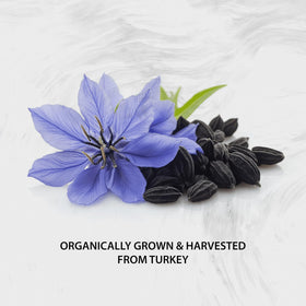 Naturalis Huile de Graines de Nigelle 1000mg gélules molles sur une table